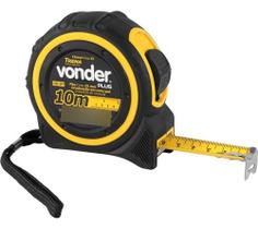 Trena Curta De Aço 10 M X 25 Mm Vonder Emborrachada