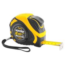 Trena Curta De Aço Autotrava 8 m X 25 mm Vonder