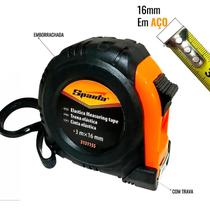 Trena De Aço 3 Metros Emborrachada Com Trava 3131155 Sparta Trena De Aço 3 Metros Emborrachada Com Trava 3131155 Sparta