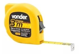 Trena de Aço 3m x 12,5mm Econômica para Construção - Vonder