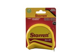 Trena de Bolso 8 Metros C/ Blister Linha Milímetros e Polegadas KTS1-8ME-S Starrett Unica