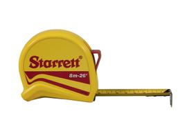 Trena de Bolso 8 Metros Linha Milímetros e Polegadas STS1-8ME Starrett Unica