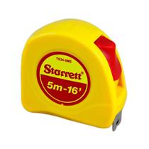 Trena De Bolso Starrett Amarela Com Trava Vermelha 5M - 16'