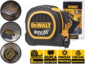 Trena Duo Emborrachada 8m/26"x25mm DeWalt DWHT34196L