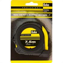 Trena Eda Emborrachada Profissional 7,5Mx25Mm Com Ima - 8Lx Trena Eda Emborrachada Profissional 7,5Mx25Mm Com Ima - 8Lx
