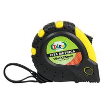 Trena Emborrachada 3 Travas 10 Metros Fita Larga Aço 25mm