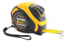 Trena Emborrachada de Aço Autotrava 8mts X 25 Mm Plus Vonder