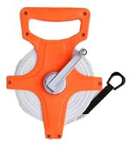 Trena Fibra Vidro Fita Aberta 100 Metros 50M 30M Com Manivela Recolhimento Profissional Trena Fibra Vidro Fita Aberta 100 Metros 50M 30M Com Manivela Recolhimento Profissional