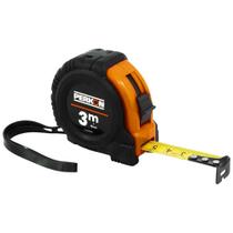 Trena Fita Aço 03m X 16mm Emborrachada/Magnética 1165 - PERKON Trena Fita Aço 03m X 16mm Emborrachada/Magnética 1165 - PERKON