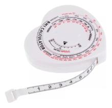 Trena Fita Antropométrica Com 150 Cm Com Calculador De IMC Trena Fita Antropométrica Com 150 Cm Com Calculador De IMC