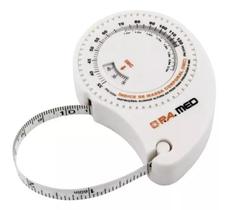 Trena Fita Métrica 150 Cm Corporal Enfermagem Retrátil Imc Trena Fita Métrica 150 Cm Corporal Enfermagem Retrátil Imc