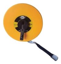 Trena Fita Métrica 50 Metros Fibra De Vidro Profissional