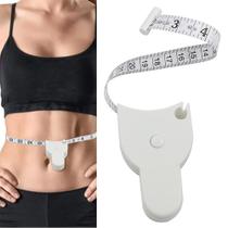 Trena Fita Métrica Corporal 150cm Fitness Flexível Retrátil - Medição do Corpo