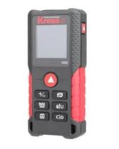 Trena laser digital a pilha 40m kress ki200