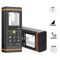 Trena Laser Digital Profissional Medidor De Alta Precisão Área Volume Distancia 40m