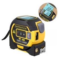 Trena Laser r40M Com Fita Métrica Multifunções Tela Lcd Digital Trena Laser r40M Com Fita Métrica Multifunções Tela Lcd Digital