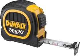 Trena Manual Profissional Emborrachada Duo 8 Metros com Trava DEWALT