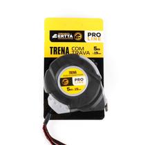 Trena Metrica 5m Com Trava profissional 19mm Manual C/ Freio