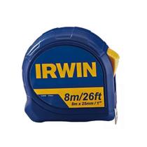 Trena Métrica Aço 8 Metros Irwin Profissional Bolso Manual