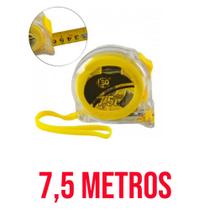Trena Métrica Estojo Transparente 3m 5m 7,5m 10m Varias Medidas SQ Trena Métrica Estojo Transparente 3m 5m 7,5m 10m Varias Medidas SQ