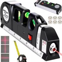 Trena Nível a Laser 3x1 Régua e Medidor Profissional Nivel Laser Level Pro 3 Estágios Ferramenta Nivelador Infravermelho 3 Linhas Prático Multiuso Trena Nível a Laser 3x1 Régua e Medidor Profissional Nivel Laser Level Pro 3 Estágios Ferramenta Nivelador Infravermelho 3 Linhas Prático Multiuso