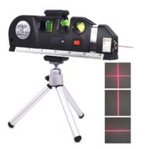 Trena Nível Laser com Tripé Ferramenta Profissional Level Pró 3 Estágios de Nivelamento Perfeito para Obras Nivelador de Alta Precisão
