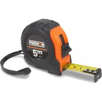 Trena Perkon Emborrachada Basica 5M/19Mm Com Trava 1172 - Kit C/6 Trena Perkon Emborrachada Basica 5M/19Mm Com Trava 1172 - Kit C/6