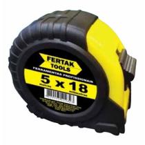 Trena Plástica Metálica 5m x 18mm 8031 Fertak - Un