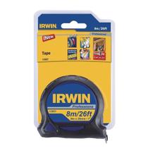 Trena Profissional Emborrachada 25mm-1 8 Metros Irwin Trena Profissional Emborrachada 25mm-1 8 Metros Irwin