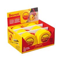 Trena Starrett de Bolso 10m DTS1-10ME Display - Embalagem com 6 unidades Trena Starrett de Bolso 10m DTS1-10ME Display - Embalagem com 6 unidades