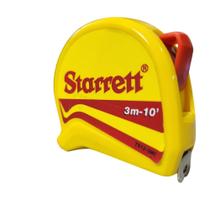 Trena Starrett Standard DTS12 3m x10mm Profissional Construção Civil Marcenaria Engenharia Medição Descrição: