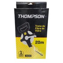 Trena Thompson 20m x13mm Fibra de Vidro Profissional Construção Civil Engenheiro Pedreiro Medição Trena Thompson 20m x13mm Fibra de Vidro Profissional Construção Civil Engenheiro Pedreiro Medição