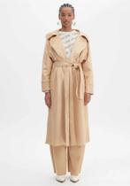 Trench Coat Super Midi Bege ( 502TC000095)- M