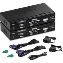 TRENDnet Kit Extensor KVM para distâncias de até 100 m TK-EX4 Garantia 1 Ano