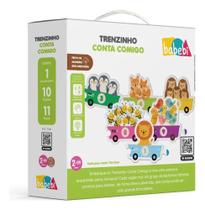 Trenzinho Conta Comigo Brinquedo Em Madeira Educativo Babebi Trenzinho Conta Comigo Brinquedo Em Madeira Educativo Babebi