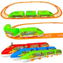 Trenzinho De Brinquedo Locomotiva Infantil Trem Elétrico Trenzinho De Brinquedo Locomotiva Infantil Trem Elétrico