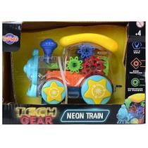 Trenzinho de Brinquedo Toyng Tech Gear Neon Train 46782 4+