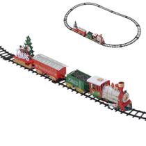 Trenzinho Decoração Led Luzes Árvore De Natal Mesa Natalina