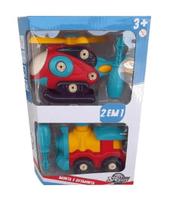 Trenzinho e Helicoptero Hot Speeds - Monta e Desmonta HONGYAO