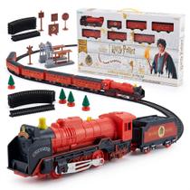 Trenzinho Expresso De Hogwarts Ferrovia Mágica Harry Potter 37 Peças Miniatura Trenzinho Expresso De Hogwarts Ferrovia Mágica Harry Potter 37 Peças Miniatura