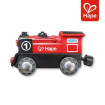 Trenzinho Infantil de Madeira com Luzes e Design Alemão Premium Hape Trenzinho Infantil de Madeira com Luzes e Design Alemão Premium Hape
