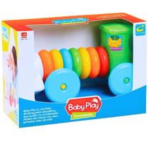 Trenzinho Monta E Desmonta Baby Play Brinquedo Trem Educativo Infantil Pedagogico e Didatico Com Argolas Coloridas Trenzinho Monta E Desmonta Baby Play Brinquedo Trem Educativo Infantil Pedagogico e Didatico Com Argolas Coloridas