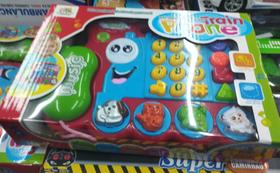 Trenzinho Musical Infantil Fone Colors Com Luz . Trenzinho Musical Infantil Fone Colors Com Luz .