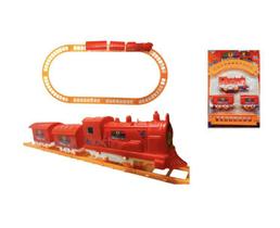 Trenzinho Trem Locomotiva c/ trilhos 8 peças Brinquedo - Company kids