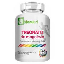 Treonato de Magnesio 60 Capsulas 500 Mg - Bionutri
