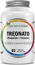 Treonato (Magnésio + Treonina) 600Mg 60 Caps Flora Nativa