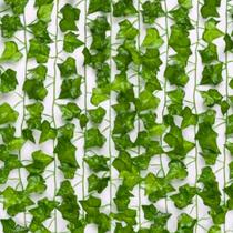 Trepadeira Artificial Corrente De Hera 7 Metros 3 Peças Folhas Incrivelmente Realistas Trepadeira Artificial Corrente De Hera 7 Metros 3 Peças Folhas Incrivelmente Realistas