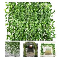 Trepadeira De Hera Artificial 72 Metros De Folhas 36X72 Velve Trepadeira De Hera Artificial 72 Metros De Folhas 36X72 Velve