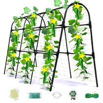 Trepadeira de Jardim Laodier em Metal em Formato U 120x76x120 cm Preta