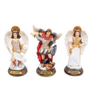 Três Arcanjos 10.5cm Enfeite Religioso Três Arcanjos 10.5cm Enfeite Religioso